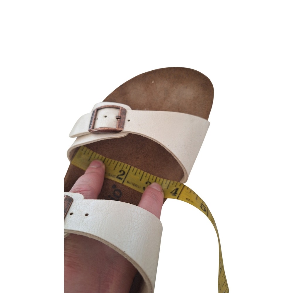 Papillio by Birkenstock Dorothy cream Wedge Sandals EU 41 W10 - Picture 10 of 11
